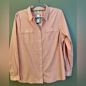 L.L.Bean COOLMAX button down